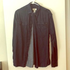 Men’s Diesel Button Down Casual Demin Shirt